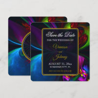 Elegant Classic Modern Floral Pattern #902 Wedding