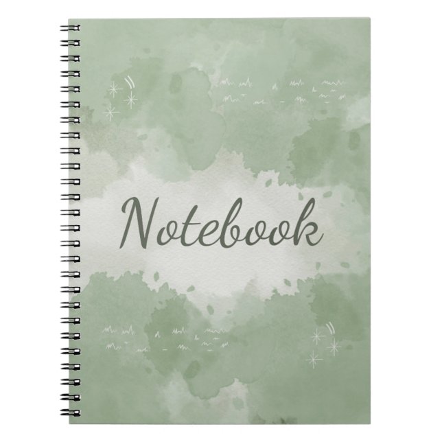 Elegant classic   notebook (Front)