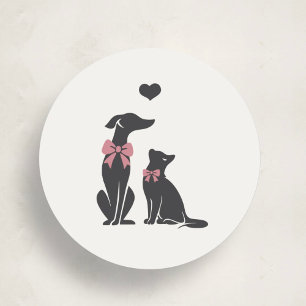 Elegant Classic Pet Sitter Sticker