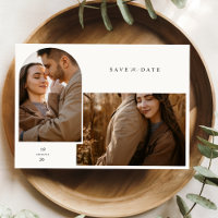 Elegant Classic Photo Wedding Save The Date