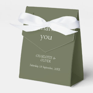 Elegant Classic Wedding Favour Box Template Design