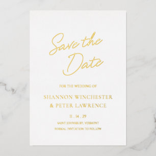 Elegant Classic Wedding Save the Date