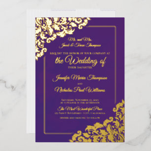 Elegant Classic With Floral Ornaments for Wedding