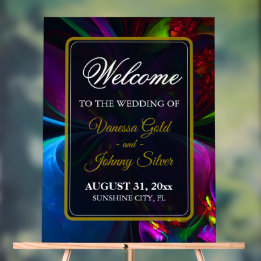 Élégant Classique Moderne Motif Floral #902 Mariag