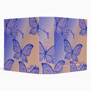 Elegant, classy butterfly files & albums binder