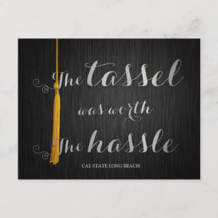 Elegant & Classy Class of 2014 College Graduation Announcement