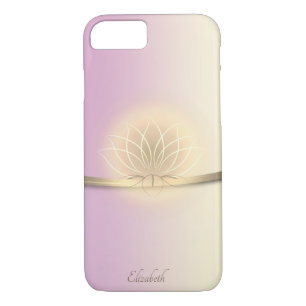 Elegant Classy Gold Lotus -Personalized Case-Mate iPhone Case