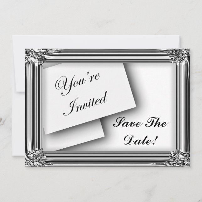 Elegant, Classy Invitations (Front)
