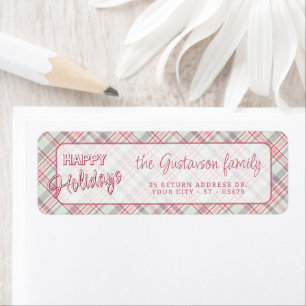 Elegant Classy Rustic Plaid Pattern