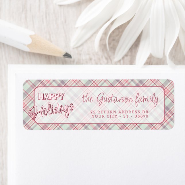 Elegant Classy Rustic Plaid Pattern (Insitu)