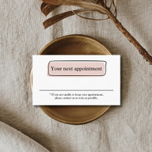 Elegant Clean Pastel Beauty Salon
