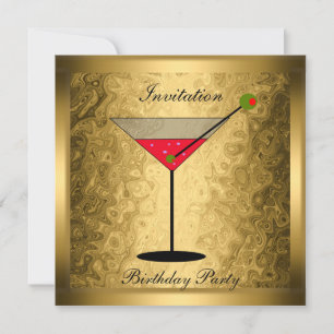 Elégant Cocktail Party Invitation