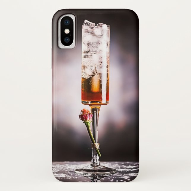 Élégant Cocktail Verre Coque mobile (Dos)