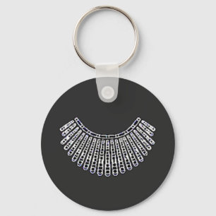elegant collar rbg  keychain
