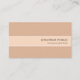 Elegant Color Harmony Modern Premium Linen Luxury Business Card