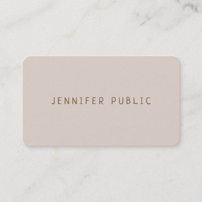 Elegant Color Harmony Professional Modern Template Business Card (Front)