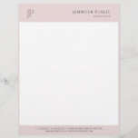 Elegant Colour Harmony Minimalist Monogram Letterhead<br><div class="desc">Elegant Colour Harmony Minimalist Monogram Template  Letterhead.</div>