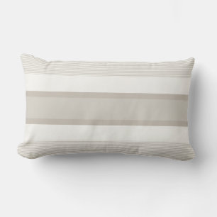 Elegant Colour Harmony Modern Chic Striped Templat Lumbar Pillow