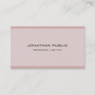 Elegant Colour Harmony Modern Simple Professional Business Card