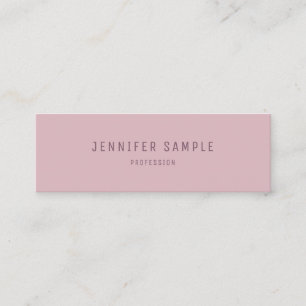 Elegant Colour Harmony Modern Simple Template Mini Business Card