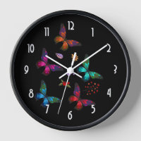 Elegant Colourful Butterflies Pattern