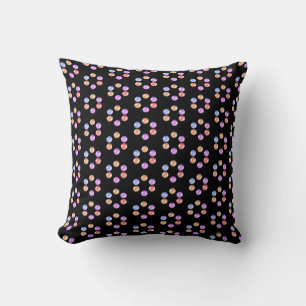 Elegant Colourful Geometric Pattern Throw Pillow