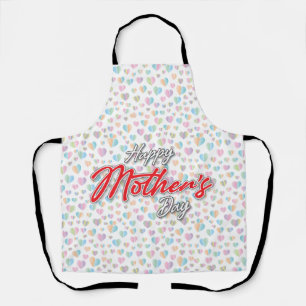 Elegant Colourful Mother’s Day Design Apron