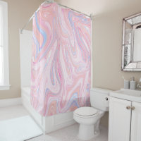 Elegant colourful pastel pink blue orange marble