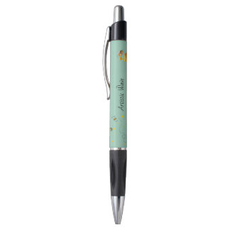 Elegant colourful personalize Honeycomb Pen