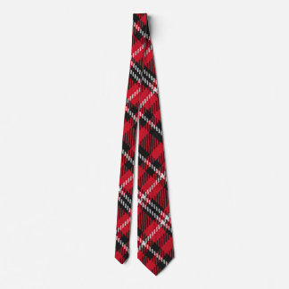 Elegant Colourful Plaid Christmas Personalized Tie