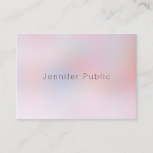 Elegant Colourful Simple Template Professional Business Card