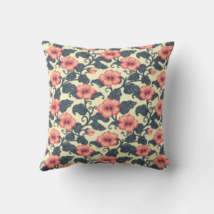 Elegant Colourful Stylish Romantic Floral Chic Thr Throw Pillow