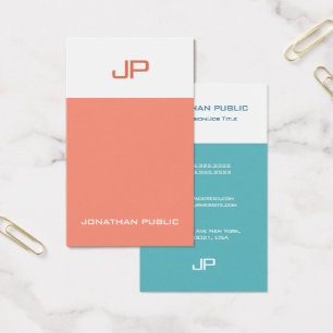 Elegant Colours Elite Design Modern Monogrammed