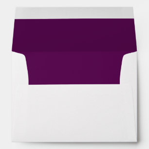 Elegant Colours - Inside Deep Plum Envelope