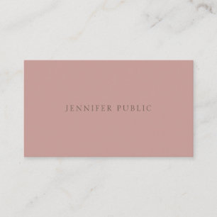 Elegant Colours Modern Simple Template Professiona Business Card