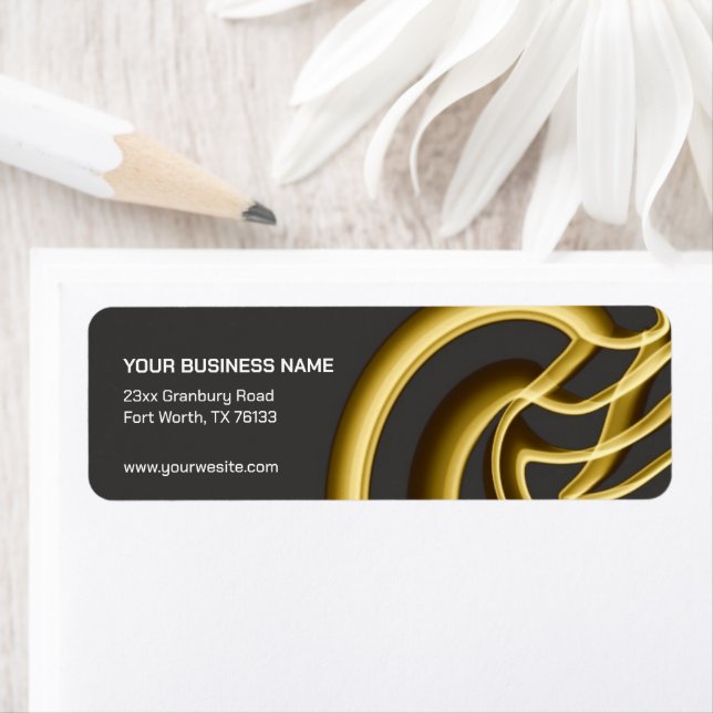 Elegant Company Business | Custom Return Address (Insitu)