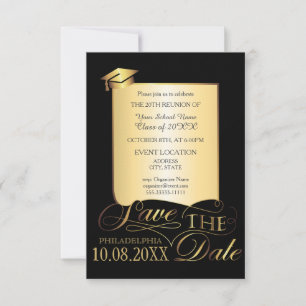 Elégant Conception de Réunion École Invitation