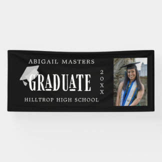 elegant congrats graduate photo  banner