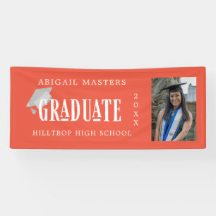 elegant congrats graduate photo  banner