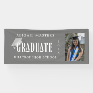 elegant congrats graduate photo  banner