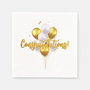 Elegant Congratulations Napkin