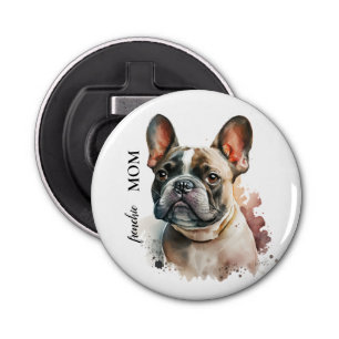 Elegant Cool Frenchie Mom Bottle Opener