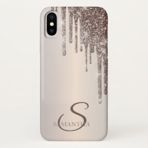 Elegant Cool Glitter Drips Case-Mate iPhone Case