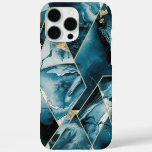 Elegant Copper   Feminine Opulent Teal Gold Case-M iPhone 16 Pro Max Case