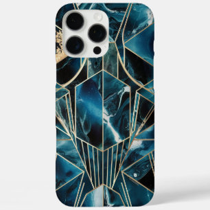 Elegant Copper   Feminine Opulent Teal Gold Case-M iPhone 16 Pro Max Case