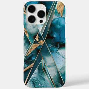 Elegant Copper   Feminine Opulent Teal Gold Case-M iPhone 16 Pro Max Case