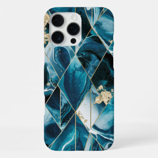 Elegant Copper | Feminine Opulent Teal Gold Case-M iPhone 16 Pro Max Case