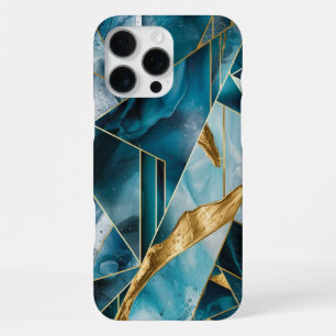 Elegant Copper   Feminine Opulent Teal Gold Case-M iPhone 16 Pro Max Case