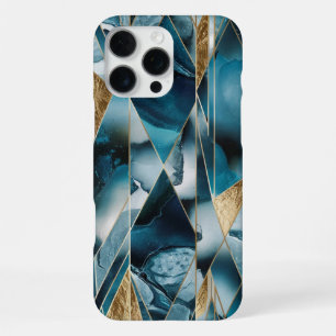 Elegant Copper Feminine Opulent Teal Gold Case-M iPhone 16 Pro Max Case