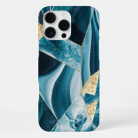 Elegant Copper | Feminine Opulent Teal Gold Case-M